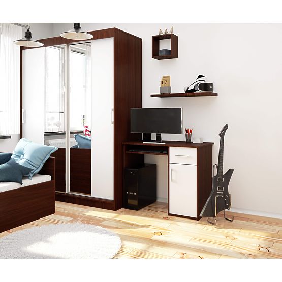 PISALNA MIZA PIN WENGE / BELA