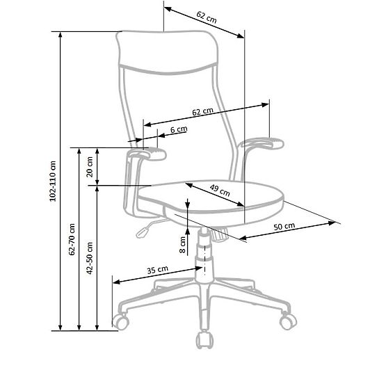 Pisaniški stol ARCTIC