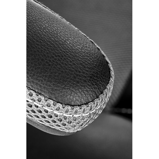 Pisaniški stol BERKEL - črno-siv