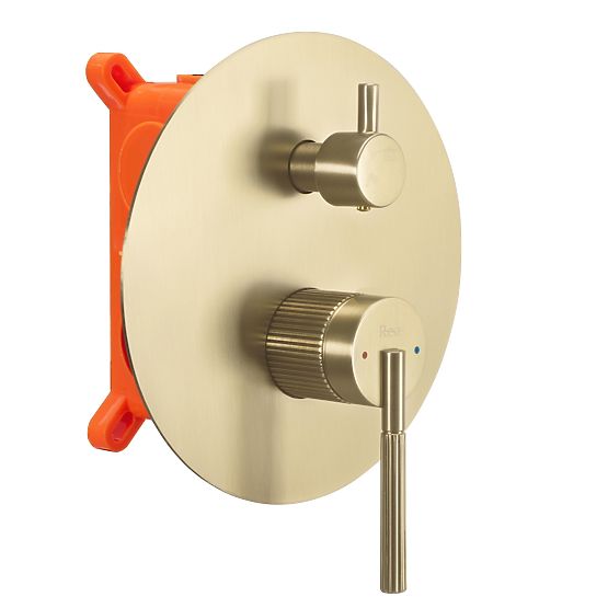 Podometna pršna garnitura Rea Argon Zlati Krtačeni + BOX