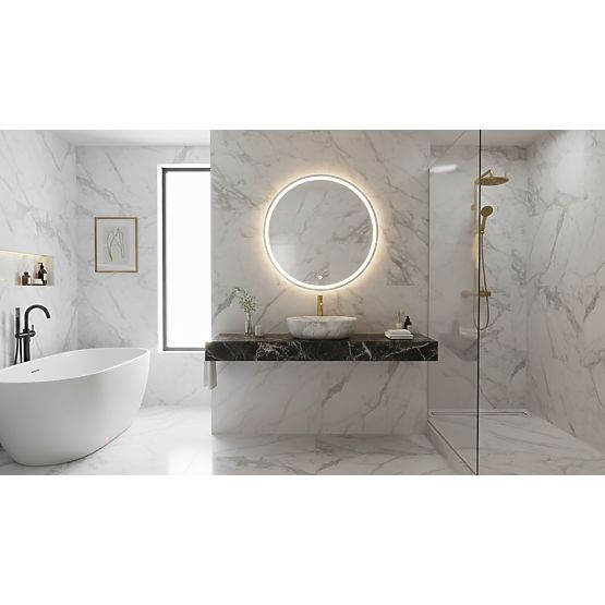 Pohištveni umivalnik REA Amelia ASH MATT