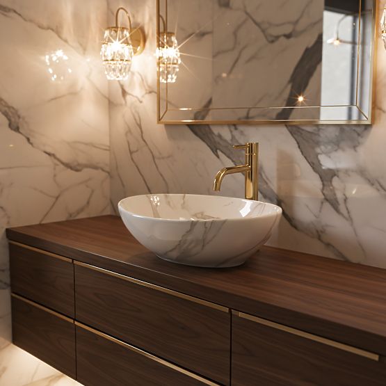 Pohištveni umivalnik Rea Sofia Aiax Shiny