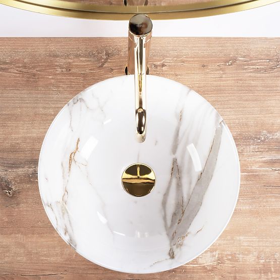 Pohištveni umivalnik REA STELLA Aiax Shiny