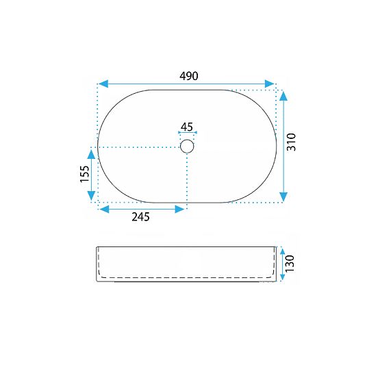 Pohištveni umivalnik Rea Vanda