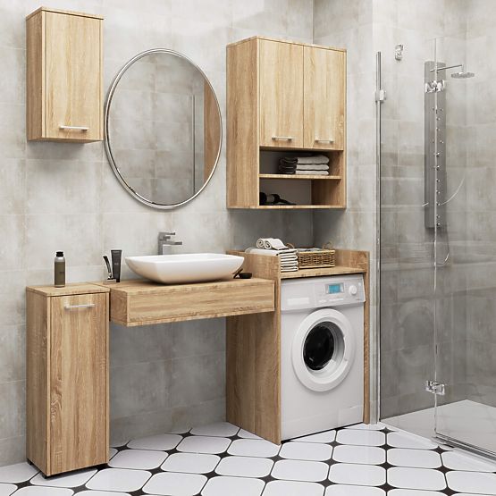 POKRIVALO ZA PRALNI STROJ FIN HRAST SONOMA