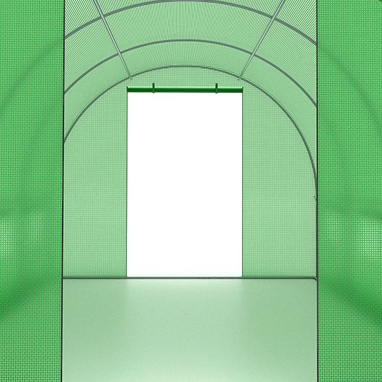 Pokrov za folijski tunel za vrtni rastlinjak 2,5x4 m