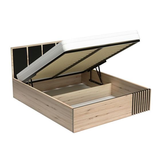 Postelja CALI 180/200 z letvami C16 artisan