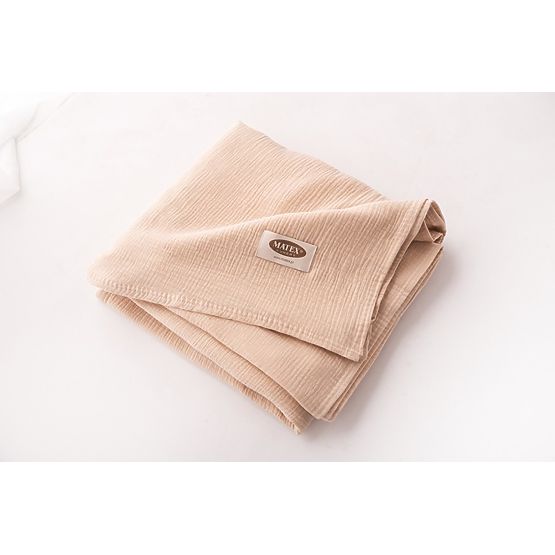 Posteljno pregrinjalo iz muslina 210x240 bež