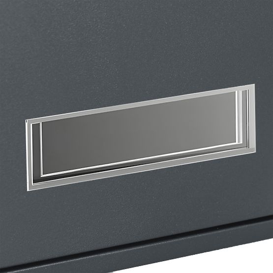 Poštni nabiralnik za pisma Gustav antracit