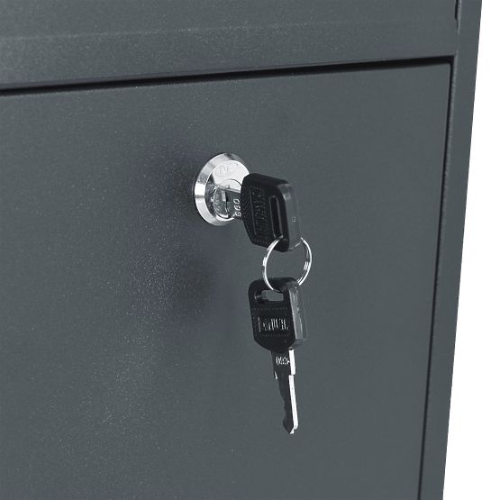 Poštni nabiralnik za pisma Gustav antracit