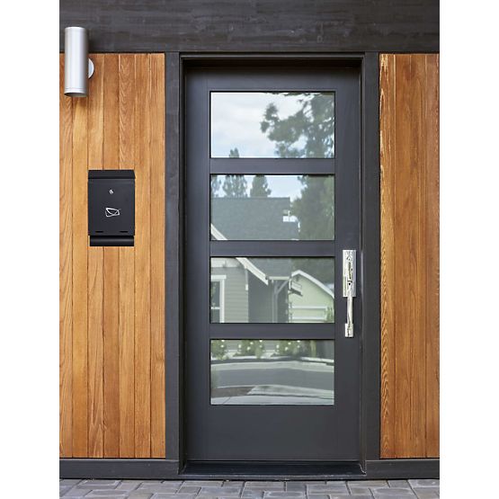 Poštni nabiralnik za pisma Hadvar črna