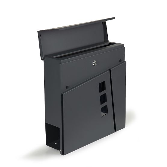 Poštni nabiralnik za pisma in časopise iz pocinkane jekla