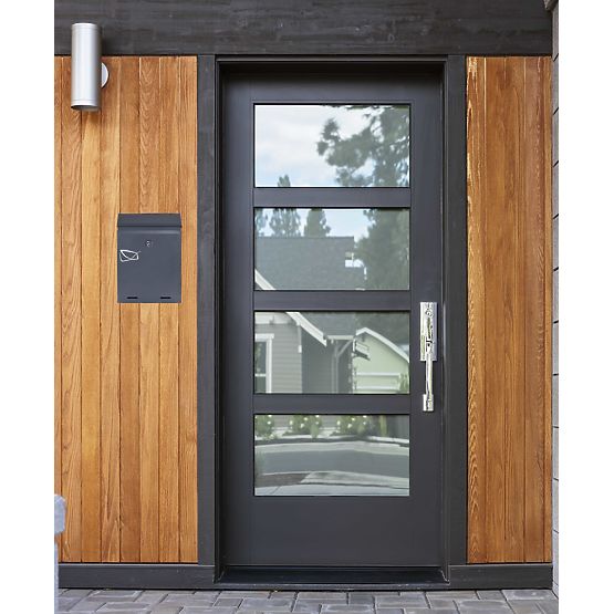 Poštni nabiralnik za pisma Odvin antracit