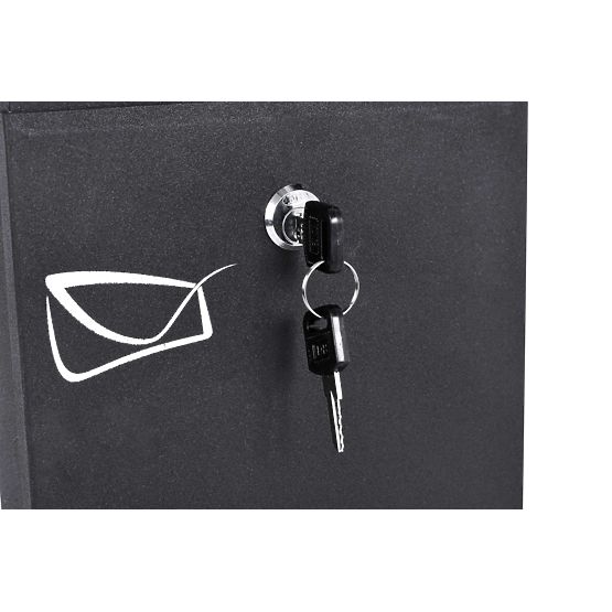 Poštni nabiralnik za pisma Odvin črna