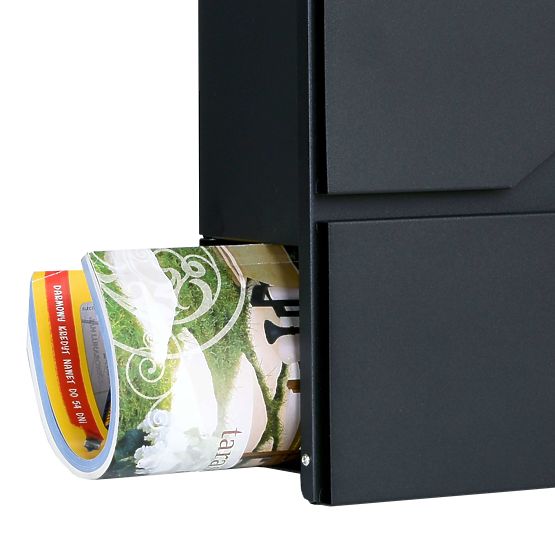 Poštni nabiralnik za pisma Vidar črna