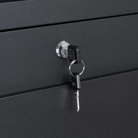 Poštni nabiralnik za pisma Vidar črna