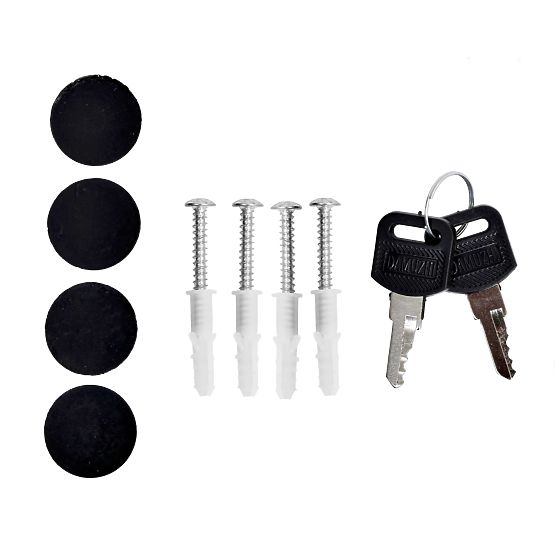 Poštni nabiralnik za pisma Vidar črna