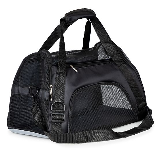 Potovalna torba za živali mačka pes črna