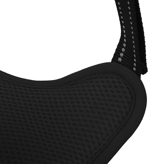 Povodec in oprsnica za psa PJ-059 črna L