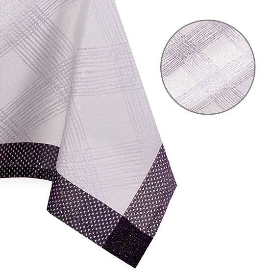 Prenaša MILLUZA kremna metalizirana klasičen motiv 130x160 ameliahome