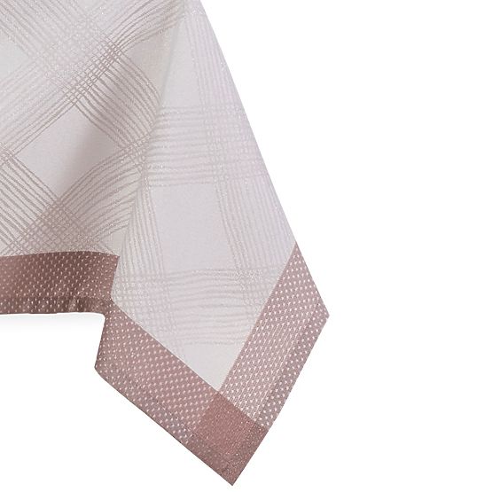 Prenaša MILLUZA kremna metalizirana klasični motiv 110x160 ameliahome