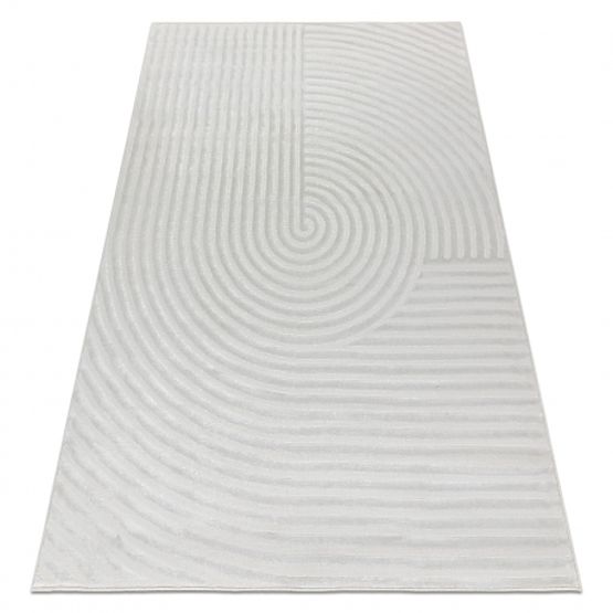 Preproga BALANCE 1921 krem - Geometrijska, strukturna, glamur