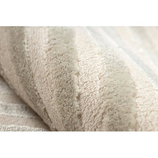 Preproga BALANCE 1921 taupe - Geometrijska, strukturna, glamur