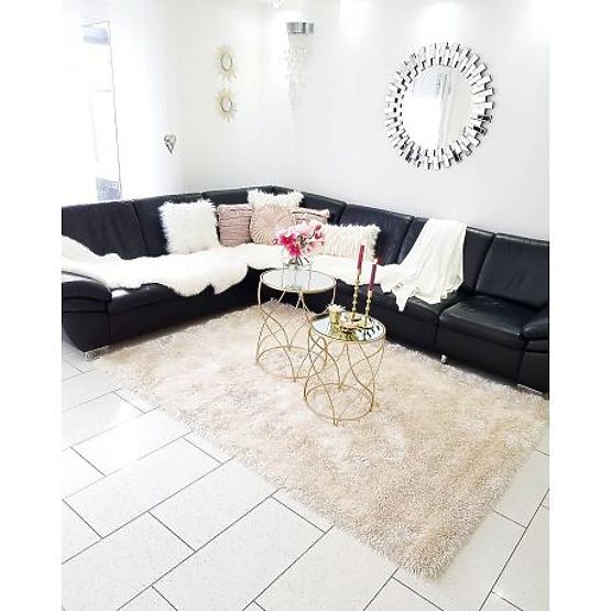 Preproga LOVE SHAGGY model 93600 kremna