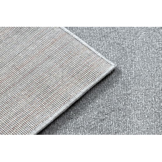 Preproga SOFTY, Enotna, Enobarvna, siva