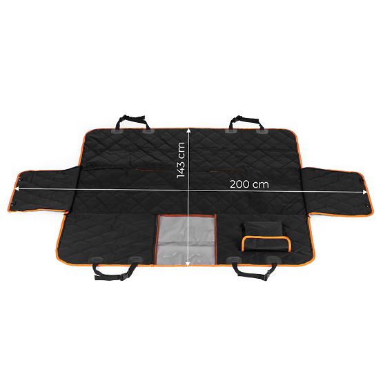 Prevleka za avtomobilski sedež za psa univerzalna velikost