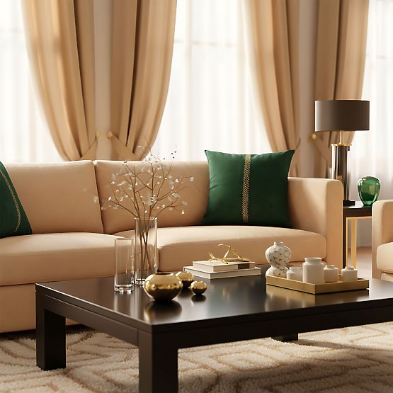 Prevleka za blazino - zelena