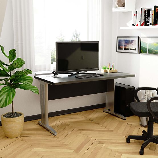 RAČUNALNIŠKA MIZA BM-135 SIVA