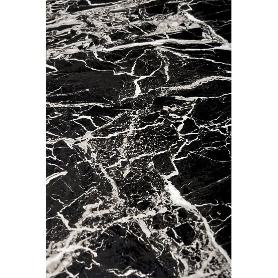 RAYMOND 2 miza, plošča - črni marmor, noge - zlato (2p=1ks)