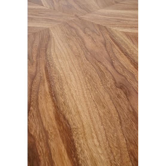 Raztegljiva miza BARON, oreh/črna (2p=1ks)