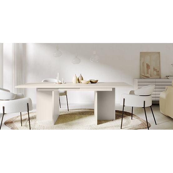 Raztegljiva miza Jose 140-200 cm, pravokotna, kašmir