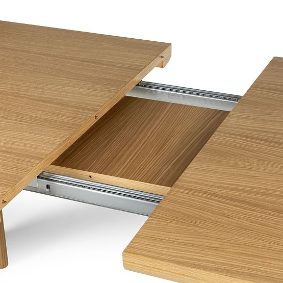 Raztegljiva miza Marbella 160-200 cm, pravokotna, naravna