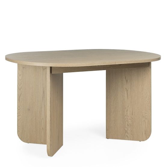 Raztegljiva miza Mou 140-200 cm, hrast Cremona Torro, ovalna plošča