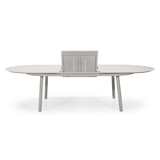 Raztegljiva vrtna miza Marinelli II 230-300 cm, aluminijasta, svetlo bež