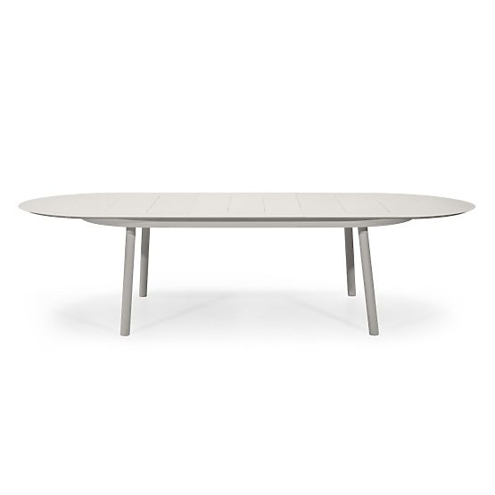 Raztegljiva vrtna miza Marinelli II 230-300 cm, aluminijasta, svetlo bež