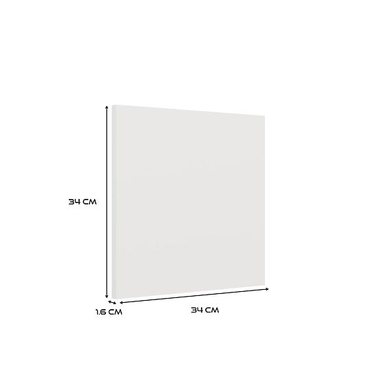 REGAL MALAX 3x3 H BELI S 3 VRATI POLICE KOMORNE 110x110 CM TIP ON