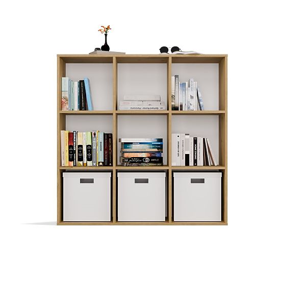 REGAL MALAX 3x3 H HRAST ARTISAN S TRDNIM HDF ZADNJIM PANELI 110x110 CM