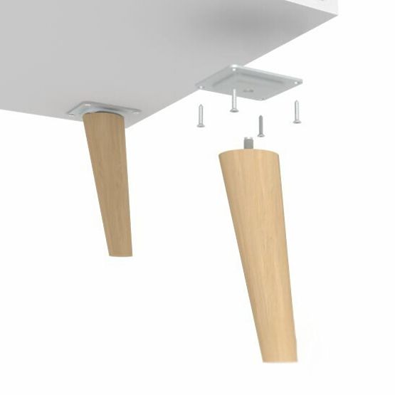 Regal omara Fondi bela, skandinavska