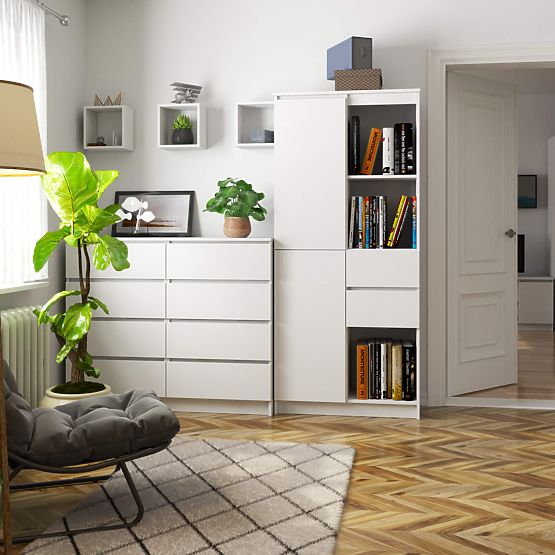 REGAŁ R15 R80 1D 2SZ CLP PK BELI