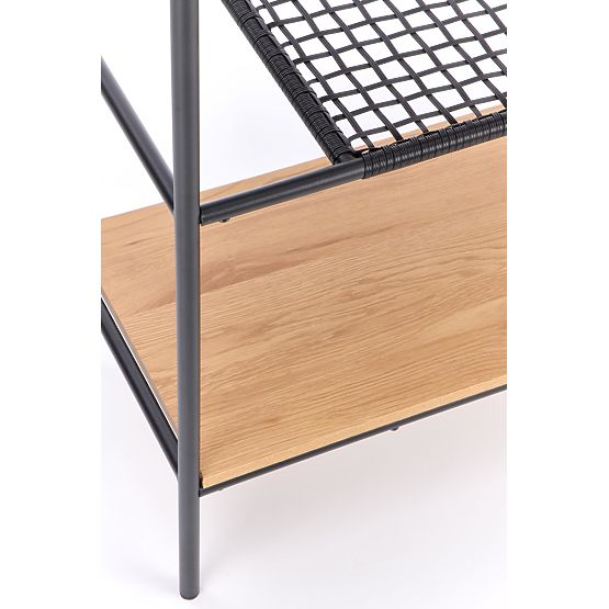 Regal REG-21 - zlati hrast/črna