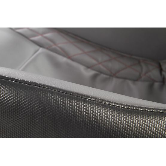 Relaksacijski stol DOPIO z masažno funkcijo, siv