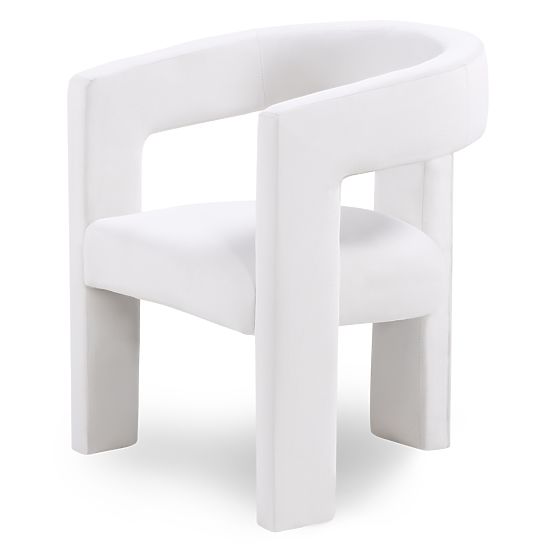 Relaksacijski stol Lory, žamet, svetlo bež