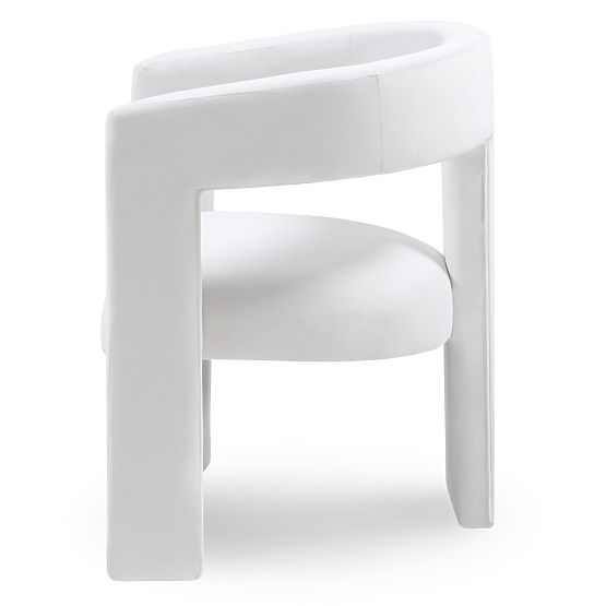 Relaksacijski stol Lory, žamet, svetlo bež