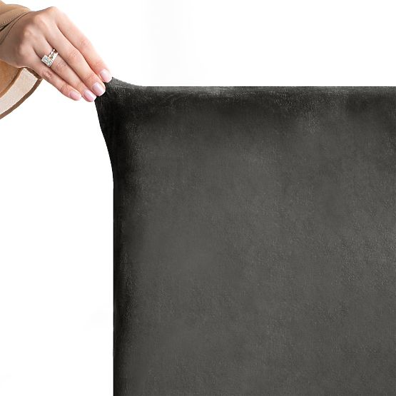 RESTILO prevleka za kavč SENTO barva jeklena gladek klasičen stil