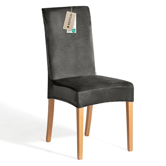 RESTILO prevleka za kavč SENTO barva jeklena gladek klasičen stil