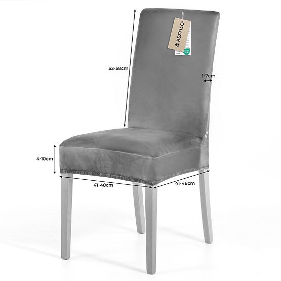 RESTILO prevleka za kavč SENTO barva rjava gladek klasičen stil